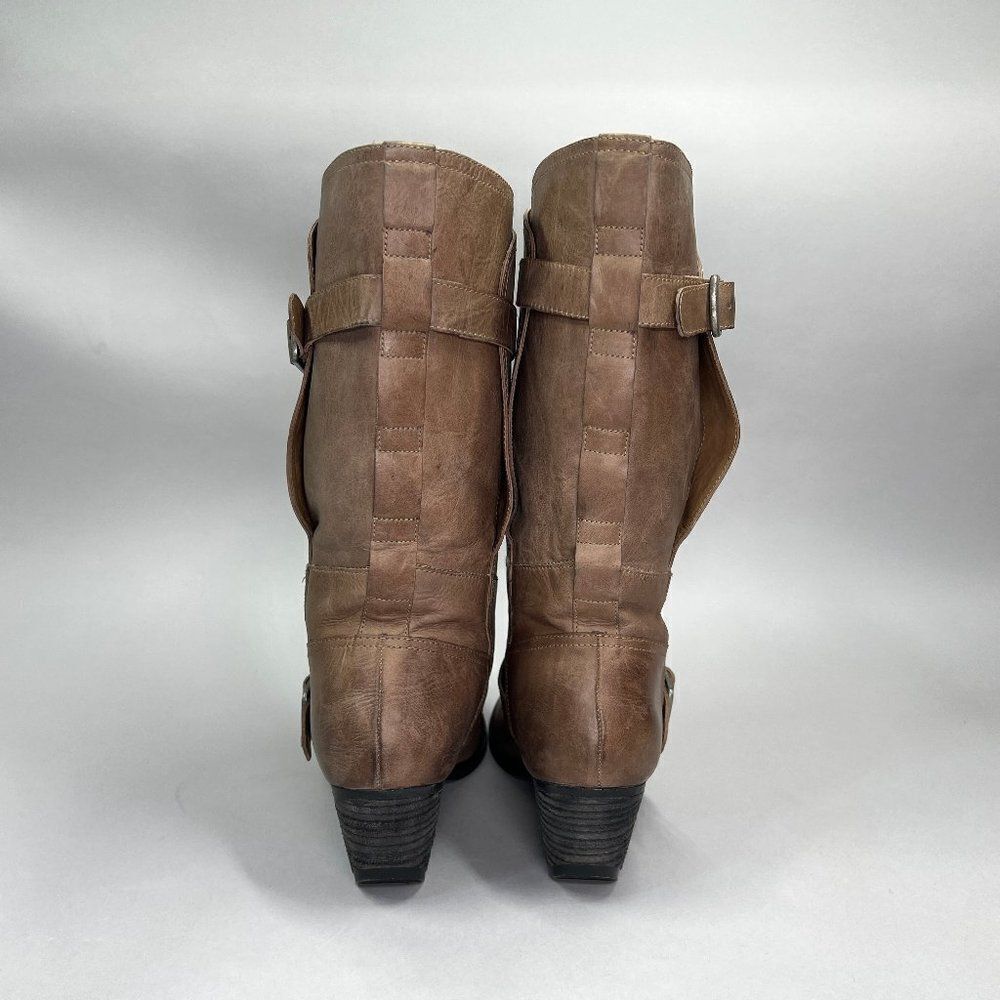 Naughty Monkey Women's‎ Size 9 Brown Leather Boots - Picture 6 of 14
